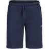 Jack & Jones Junior Navy Blazer Jpstgordon College Sweat Shorts Mid Jnr