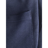 Jack & Jones Junior Navy Blazer Jpstgordon College Sweat Shorts Mid Jnr