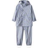 Lil'Atelier Zen Blue Swan Nmfladry10 Rain Sett Aop Fo Lil