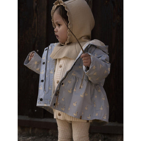 Lil'Atelier Zen Blue Swan Nbfgudrun Jakke Fo Lil