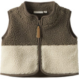 Lil'Atelier Turtledove Shitake Nbmlajo Loose Vest Lil