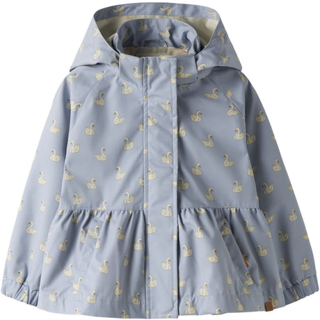 Lil'Atelier Zen Blue Swan Nmfgudrun Jakke Fo Lil
