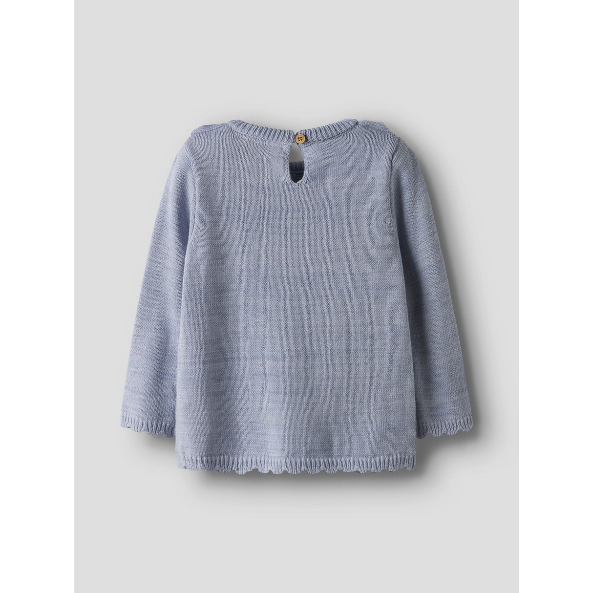 Lil'Atelier Zen Blue Nmflaguna Ls Strikk Lil Noos