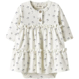 Lil'Atelier Coconut Milk Bell Flower Nbfgayo Sum Ls Body Kjole Lil