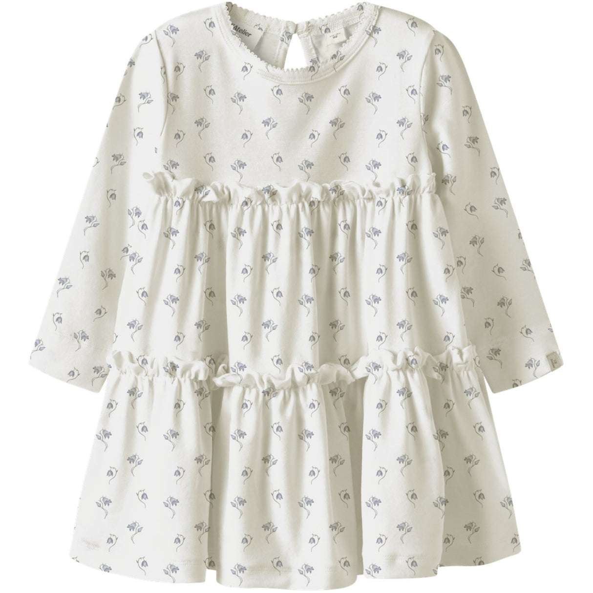 Lil'Atelier Coconut Milk Bell Flower Nmfgayo Sel Ls Kjole Lil