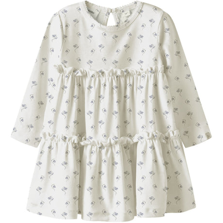Lil'Atelier Coconut Milk Bell Flower Nmfgayo Sel Ls Kjole Lil