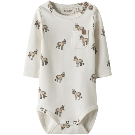 Lil'Atelier Coconut Milk Donky Nbmlayo Sev Ls Slim Body Lil