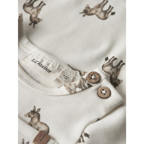 Lil'Atelier Coconut Milk Donky Nbmlayo Sev Ls Slim Body Lil