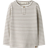 Lil'Atelier Coconut Milk Nmmtonto Tor Ls Slim Topp Lil