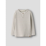 Lil'Atelier Coconut Milk Nmmtonto Tor Ls Slim Topp Lil