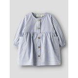 Lil'Atelier Zen Blue Nbftallula Ls Loose Body Kjole Lil