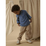 Lil'Atelier Medium Blue Denim Nmmtaya Ls Loose Dnm Skjorte 1166-Fd Lil