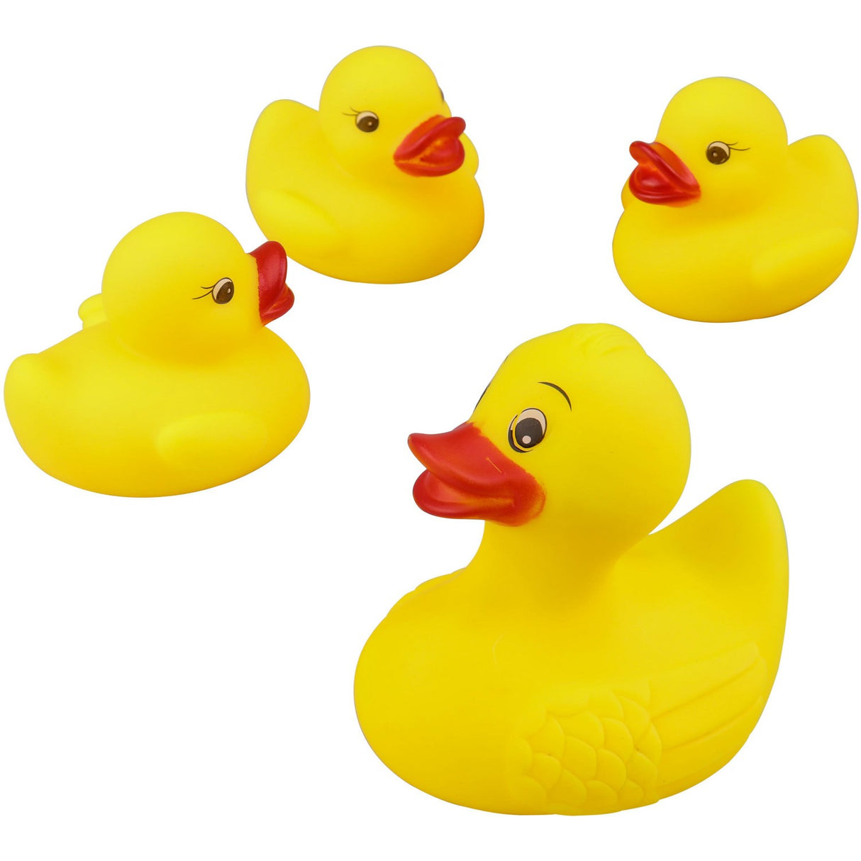 Happy Baby Bathing Duck Family