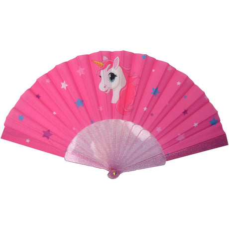 Pocket Money Unicorn Hand Fan Asst. CDU