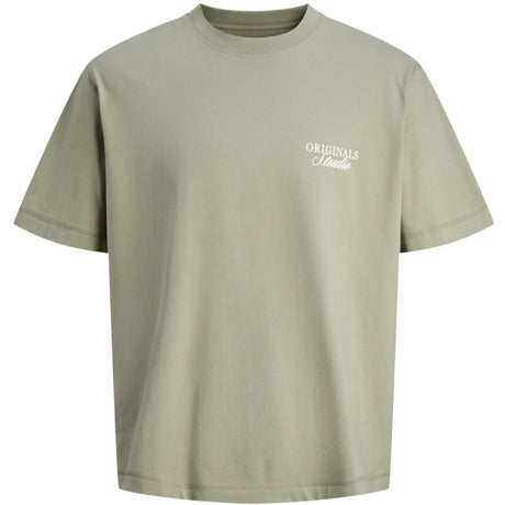 Jack & Jones Junior Seagrass Jornorrebro Typo Tee Ss Crew Neck Sn Jnr