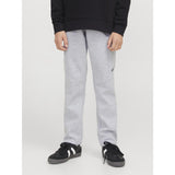 Jack & Jones Junior Light Grey Melange Jpstwill Jjfusion Sweat Pnts Nb Noos Jnr