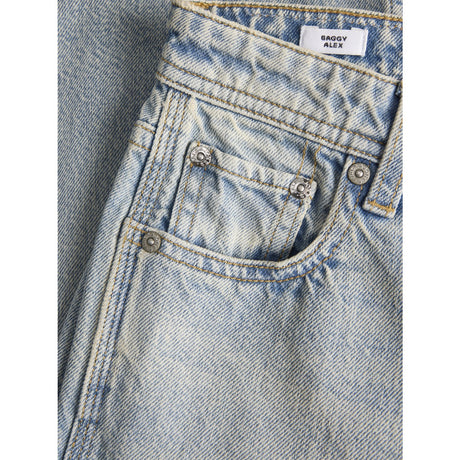 Jack & Jones Junior Blue Denim Jjialex Jjnorrebro Sq 150 Sn Jnr