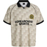 Jack & Jones Junior Sweet Corn AOP Jcobreeze Football AOP Mesh Tee Ss Jnr