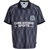 Jack & Jones Junior Black AOP Jcobreeze Football AOP Mesh Tee Ss Jnr