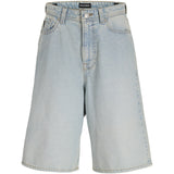 Jack & Jones Junior Blue Denim Jjiron Jjoriginal Shorts Sq 214 Sn Jnr