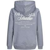 Jack & Jones Junior Tradewinds Jornorrebro Typo Back Sweat Hette Sn Jnr