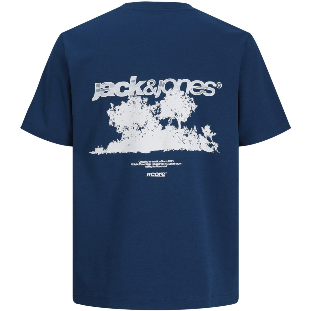 Jack & Jones Junior Poseidon Jcobreeze Back Print Tee Ss Cn Ea26 Jnr