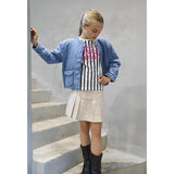 kids ONLY Light Blue Denim Koghallie Vattert Dnm Jakke Akm