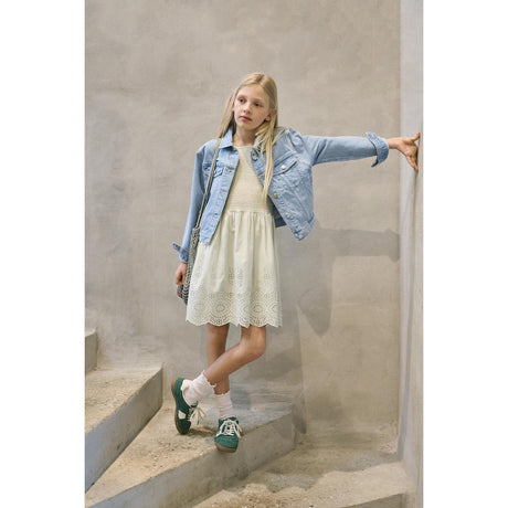 kids ONLY Cloud Dancer Kogbondi Life Stropp Emb Kjole Wvn