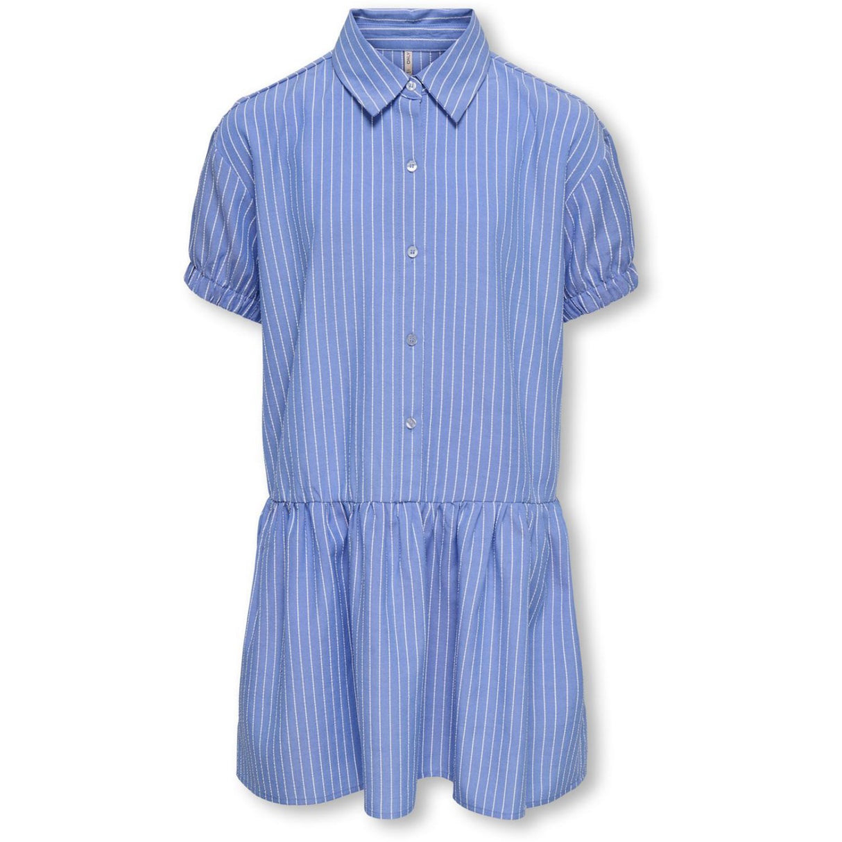 kids ONLY Blue Bonnet Cloud Dancer Kogcosmo Ss Skjorte Kjole Wvn