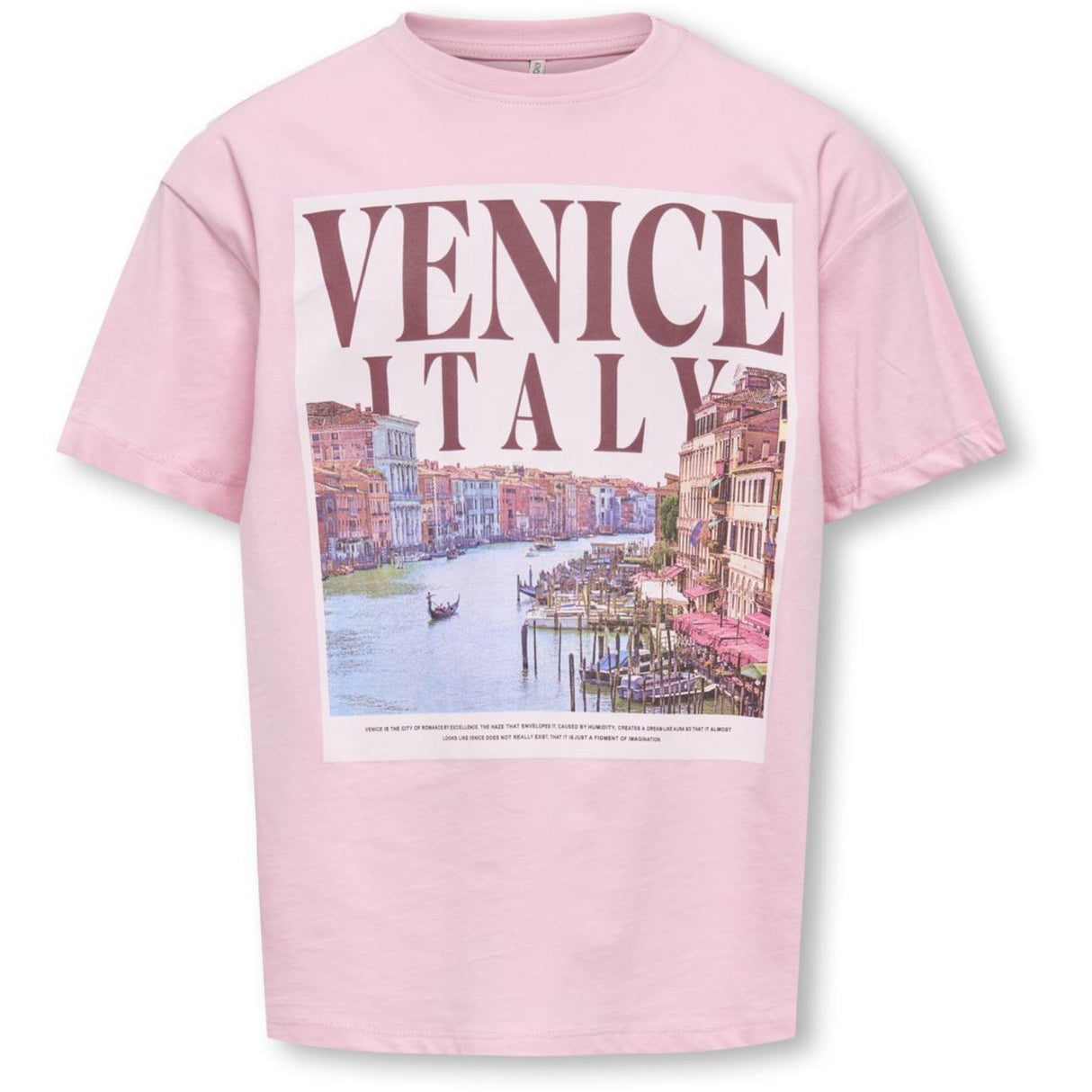 kids ONLY Romance Rose Venice Kogirina Life S/S Loose Printed Topp Jrs