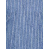 kids ONLY Medium Blue Denim Stripes Kogyasmin S/L Kjole Dnm Gua