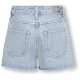 kids ONLY Light Blue Denim Rhinestones Koggabi Hw Rw Rs Shorts Azg822 Dnm