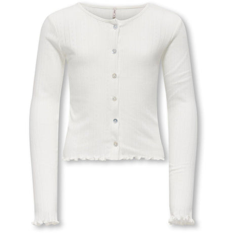 kids ONLY Cloud Dancer Kogsalsa Life L/S Cardigan Jrs