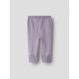 Name It Lavender Gray Nbfbrit Strikk Bukser
