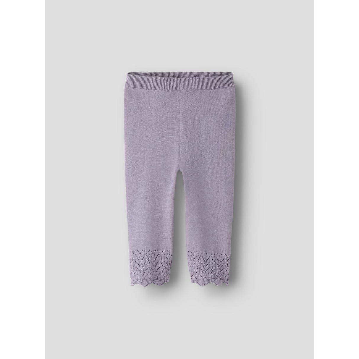 Name It Lavender Gray Nbfbrit Strikk Bukser