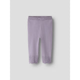 Name It Lavender Gray Nbfbrit Strikk Bukser