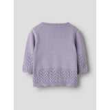 Name It Lavender Gray Nbfbrit Ls Strikk