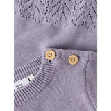 Name It Lavender Gray Nbfbrit Ls Strikk