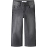 Name It Medium Grey Denim Nmfrose Wide Jeans 1061-Dt Tb