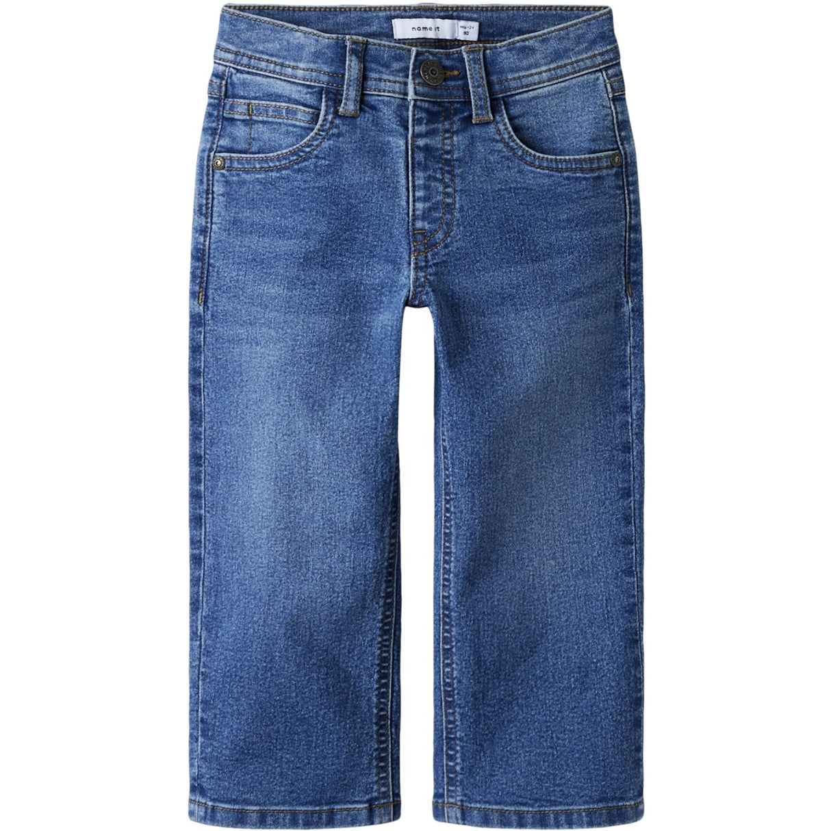 Name It Medium Blue Denim Nmmryan Straight Jeans 1061-Dt Tb