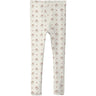 Lil'Atelier Coconut Milk Flower Pink Nmflayo Sin Slim Leggings Lil