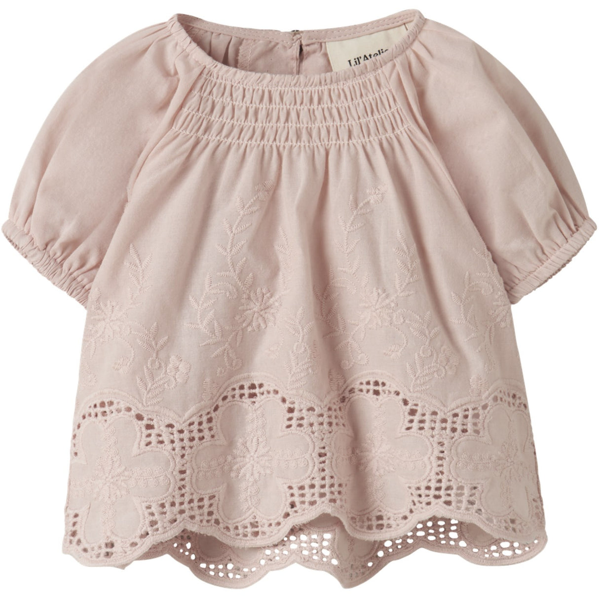 Lil'Atelier Peach Whip Nbfdayna Ss Loose Skjorte Lil