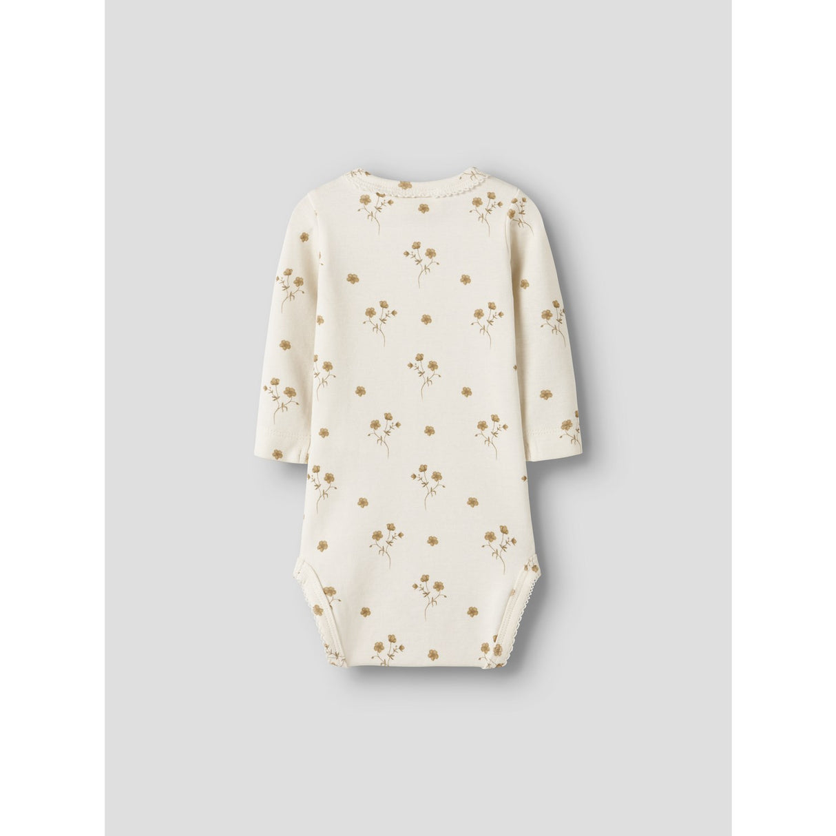 Lil'Atelier Coconut Milk Flower Yellow Nbflayo Sig Ls Slim Body Lil