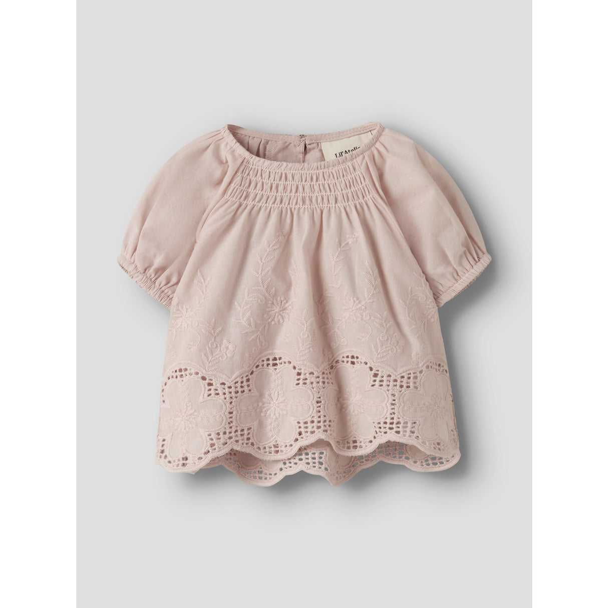 Lil'Atelier Peach Whip Nbfdayna Ss Loose Skjorte Lil