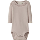 Lil'Atelier Peach Whip Nbflayo Sup Ls Slim Body Solid Lil