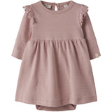 Lil'Atelier Misty Rose Nbfdimia Ls Body Kjole Lil