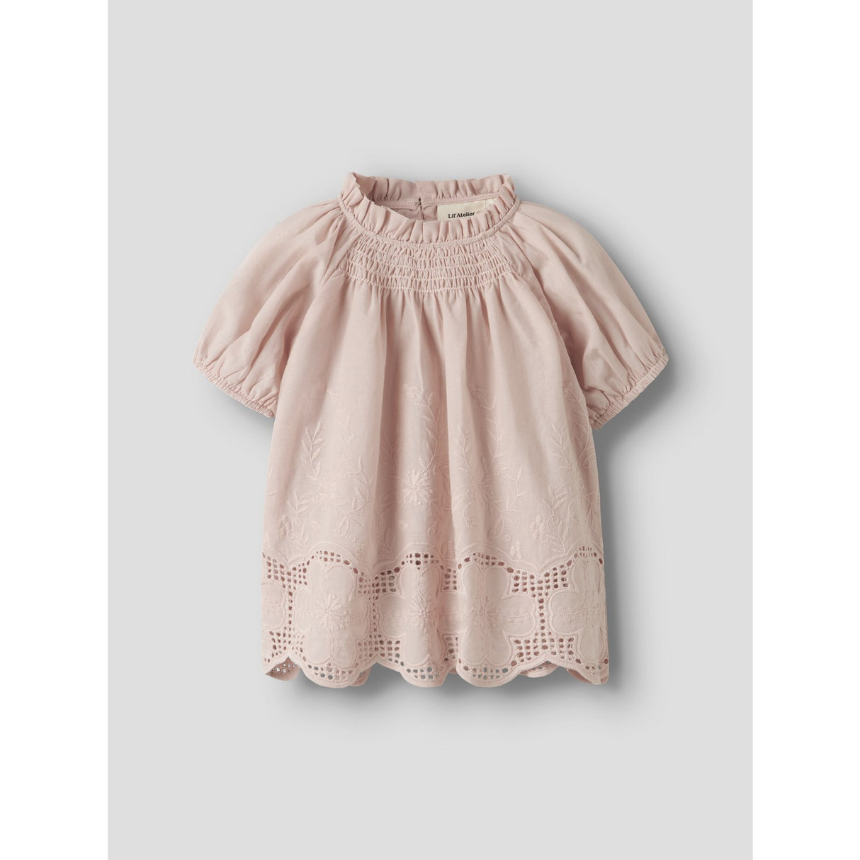 Lil'Atelier Peach Whip Nmfdayna Ss Loose Skjorte Lil