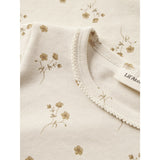 Lil'Atelier Coconut Milk Flower Yellow Nmflayo Sig Ls Slim Topp Lil