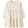 Lil'Atelier Coconut Milk Flower Yellow Nmflayo Sif Ls Kjole Lil