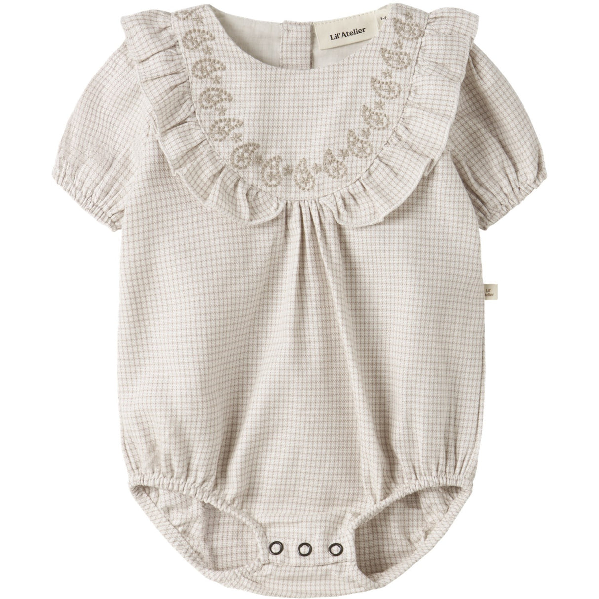 Lil'Atelier Coconut Milk Nbffoley Ss Loose Romber Lil